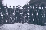Rok 1945 - żołnierze z 5 komendy Wojsk Ochrony Pogranicza w Tuplicach