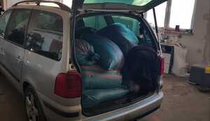 650 kg nielegalnego tytoniu 650 kg nielegalnego tytoniu