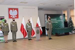 Ślubowanie w Nadodrzańskim OSG 