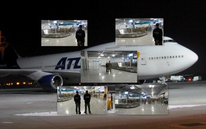 odprawa graniczna żołnierzy USA 