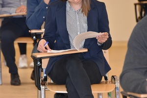 Zmagania kandydatów podczas II etapu naboru do służby 