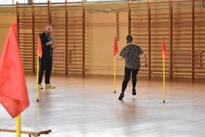 Zmagania kandydatów podczas II etapu naboru do służby 