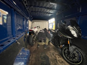 Skradziony w Berlinie motocykl Skradziony w Berlinie motocykl