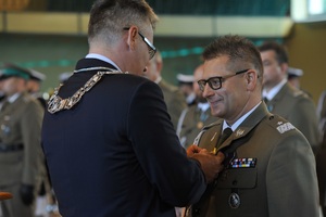 Wręczenie odznaczenia dla zasłużonych dla Zielonej Góry