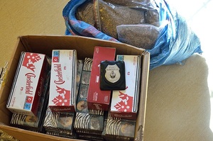 Zatrzymany towar Zatrzymany towar tytoń do palenia i papierosy bez akcyzy