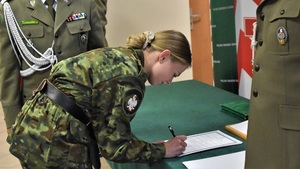 Ślubowanie funkcjonariuszy SG Ślubowanie funkcjonariuszy SG