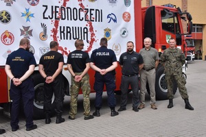 ZJEDNOCZENI KRWIĄ - lubuska akcja krwiodawstwa służb mundurowych ZJEDNOCZENI KRWIĄ - lubuska akcja krwiodawstwa służb mundurowych