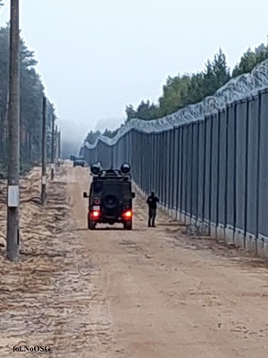 Patrole Straży Granicznej zabezpieczają wschodnią granicę naszego państwa Patrole Straży Granicznej zabezpieczają wschodnią granicę naszego państwa