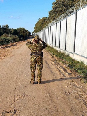 Patrole Straży Granicznej zabezpieczają wschodnią granicę naszego państwa Patrole Straży Granicznej zabezpieczają wschodnią granicę naszego państwa