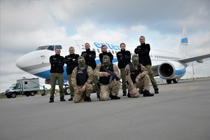 Funkcjonariusze z Placówki Straży Granicznej w Poznaniu-Ławicy Funkcjonariusze z Placówki Straży Granicznej w Poznaniu-Ławicy