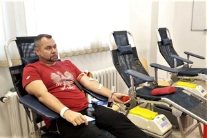 Oddaj krew, uratuj życie- akcja honorowego oddawania krwi Oddaj krew, uratuj życie- akcja honorowego oddawania krwi