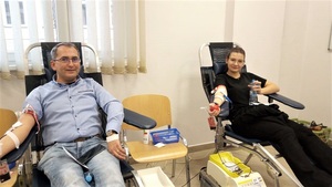 Oddaj krew, uratuj życie- akcja honorowego oddawania krwi Oddaj krew, uratuj życie- akcja honorowego oddawania krwi