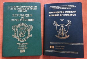 Kameruński i kongijski paszport