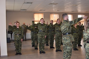 Ślubowanie funkcjonariuszy NoOSG Ślubowanie funkcjonariuszy NoOSG