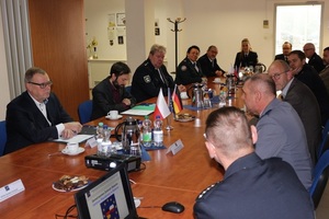 Wizyta w PNCW Ministra Spraw Wewnętrznych i Spraw Komunalnych Kraju Związkowego Brandenburgii Wizyta w PNCW Ministra Spraw Wewnętrznych i Spraw Komunalnych Kraju Związkowego Brandenburgii