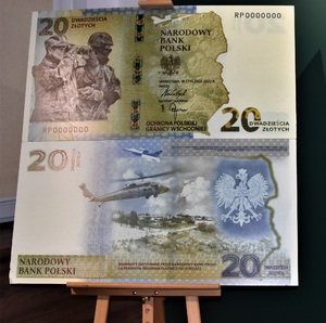 Funkcjonariusze NoOSG zostali wyróżnieni kolekcjonerskim banknotem Funkcjonariusze NoOSG zostali wyróżnieni kolekcjonerskim banknotem