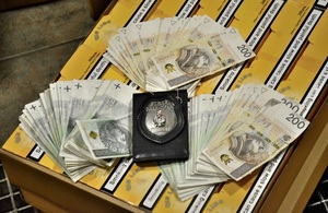 Zabezpieczona gotówka na poczet przyszłych kar Zabezpieczona gotówka na poczet przyszłych kar