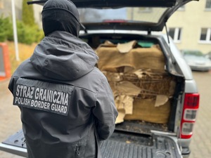 Zatrzymany tytoń pochodzący z nielegalnego źródła Zatrzymany tytoń pochodzący z nielegalnego źródła