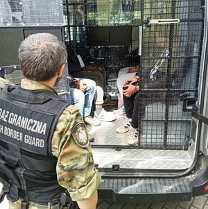 Cudzoziemcy zatrzymani za usiłowanie pgwp do Niemiec