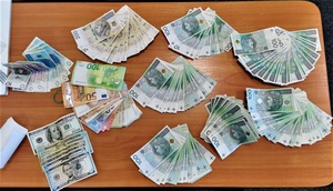 Zabezpieczona gotówka pochodząca z przestępstwa
