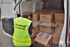 Zatrzymany nielegalny towar Zatrzymany nielegalny towar