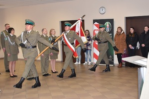 Ślubowanie nowych funkcjonariuszy NoOSG Ślubowanie nowych funkcjonariuszy NoOSG