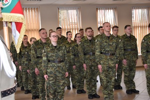 Ślubowanie nowych funkcjonariuszy NoOSG Ślubowanie nowych funkcjonariuszy NoOSG