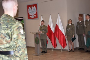 Ślubowanie nowych funkcjonariuszy NoOSG Ślubowanie nowych funkcjonariuszy NoOSG