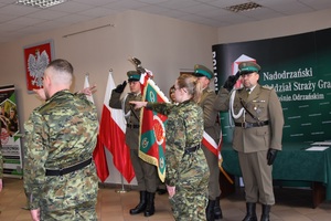 Ślubowanie nowych funkcjonariuszy NoOSG Ślubowanie nowych funkcjonariuszy NoOSG