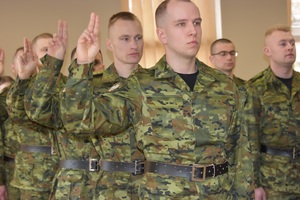 Ślubowanie nowych funkcjonariuszy NoOSG Ślubowanie nowych funkcjonariuszy NoOSG