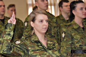 Ślubowanie nowych funkcjonariuszy NoOSG Ślubowanie nowych funkcjonariuszy NoOSG