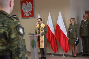 Ślubowanie nowych funkcjonariuszy NoOSG Ślubowanie nowych funkcjonariuszy NoOSG