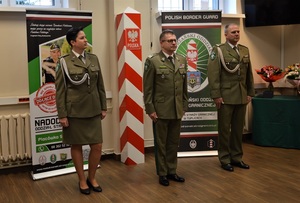 Przekazanie i przejęcie obowiązków Komendanta Placówki Straży Granicznej w Tuplicach Przekazanie i przejęcie obowiązków Komendanta Placówki Straży Granicznej w Tuplicach