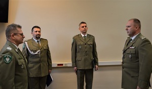 Przekazanie i przejęcie obowiązków Komendanta Placówki Straży Granicznej w Tuplicach Przekazanie i przejęcie obowiązków Komendanta Placówki Straży Granicznej w Tuplicach