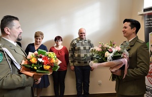 Przekazanie i przejęcie obowiązków Komendanta Placówki Straży Granicznej w Tuplicach Przekazanie i przejęcie obowiązków Komendanta Placówki Straży Granicznej w Tuplicach