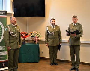 Przekazanie i przejęcie obowiązków Komendanta Placówki Straży Granicznej w Tuplicach Przekazanie i przejęcie obowiązków Komendanta Placówki Straży Granicznej w Tuplicach