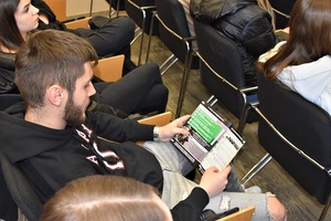 Wizyta studentów w NoOSG Wizyta studentów w NoOSG