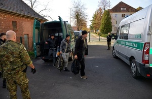 Zatrzymanie Afgańczyków Zatrzymanie Afgańczyków