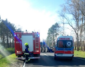 Pomoc funkcjonariuszy SG w miejscu zdarzenia Pomoc funkcjonariuszy SG w miejscu zdarzenia