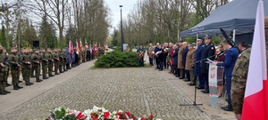 83 rocznica zbrodni katyńskiej - uroczystość w Gorzowie Wlkp. 83 rocznica zbrodni katyńskiej - uroczystość w Gorzowie Wlkp.