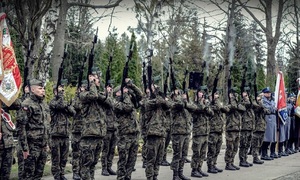 83 rocznica zbrodni katyńskiej - uroczystość w Gorzowie Wlkp. 83 rocznica zbrodni katyńskiej - uroczystość w Gorzowie Wlkp.