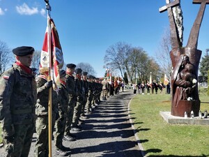 83 rocznica zbrodni katyńskiej - uroczystość w Krośnie Odrzańskim 83 rocznica zbrodni katyńskiej - uroczystość w Krośnie Odrzańskim
