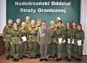 Wręczenie aktów mianowania na stopień SG Wręczenie aktów mianowania na stopień SG