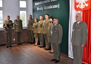 Wręczenie aktów mianowania na stopień SG Wręczenie aktów mianowania na stopień SG