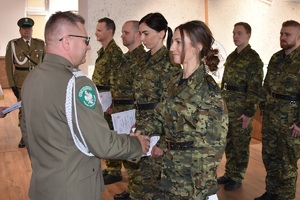 Wręczenie aktów mianowania na stopień SG Wręczenie aktów mianowania na stopień SG