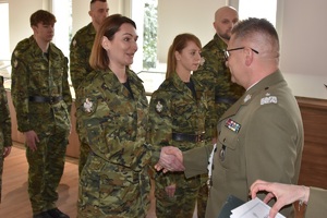 Wręczenie aktów mianowania na stopień SG Wręczenie aktów mianowania na stopień SG