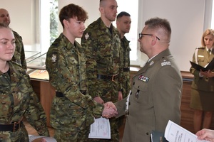 Wręczenie aktów mianowania na stopień SG Wręczenie aktów mianowania na stopień SG