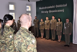 Wręczenie aktów mianowania na stopień SG Wręczenie aktów mianowania na stopień SG