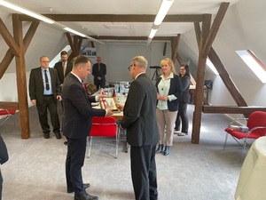 Polsko-niemieckie spotkanie w Dreźnie Polsko-niemieckie spotkanie w Dreźnie