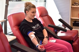 Na straży życia - akcja honorowego oddawania krwi Na straży życia - akcja honorowego oddawania krwi